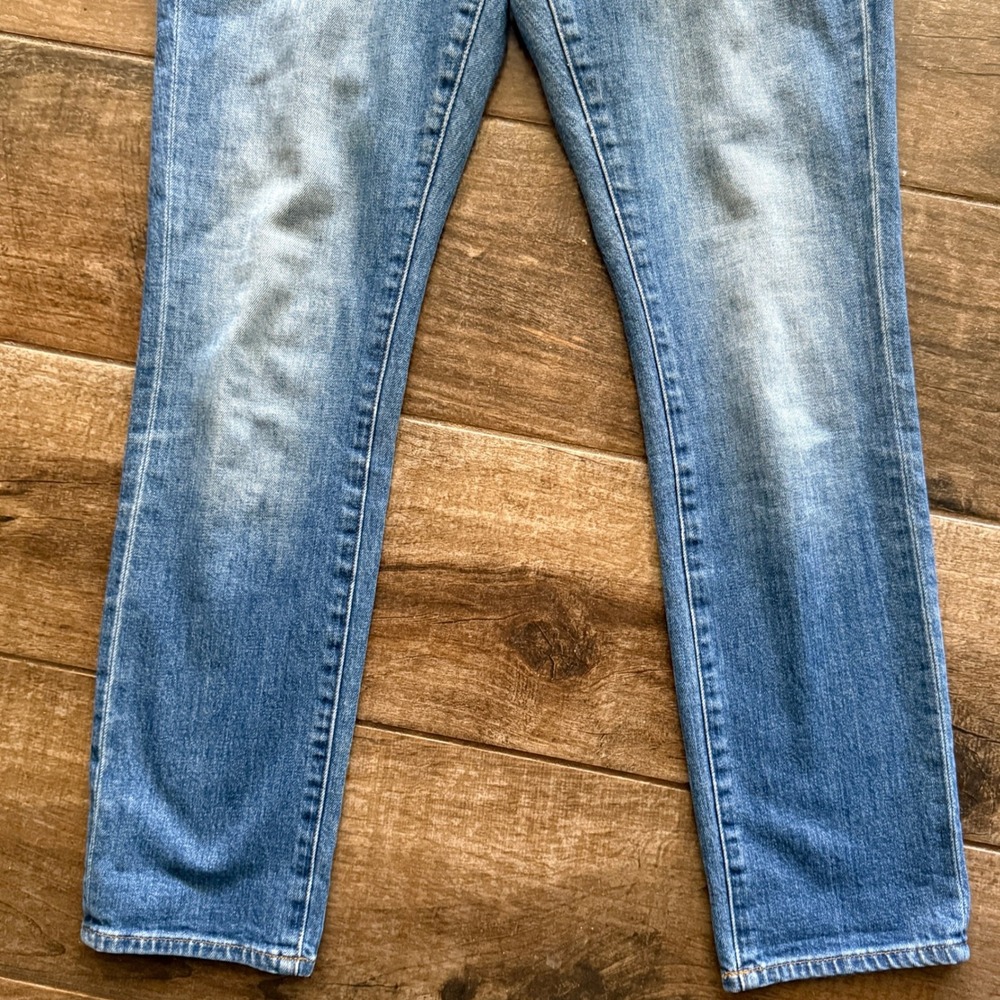 Madewell Women's The Slim Walton Wash Boyjean, Indigo Blue,25 - Picture 5 of 13